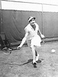 Helen Wills Moody In Doubles Action At The U.S. Tennis Championships ...