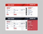 Boarding Pass Vector Art, Icons, and Graphics for Free Download