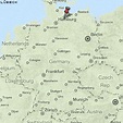 Karte von Lübeck :: Deutschland Breiten- und Längengrad : Kostenlose ...