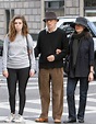 Woody Allen looks frail on stroll with wife Soon-Yi and daughter Manzie ...