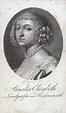 Portrait of Countess Amalie Elisabeth of Hanau-Münzenberg Christian ...