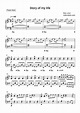 Bon Jovi - Story of my life Noten für Piano downloaden für Anfänger ...