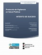 Protocolo de Vigilancia en Salud Pública INTENTO DE SUICIDIO