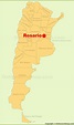 Rosario location on the Argentina map - Ontheworldmap.com