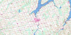Map Of Lindsay Ontario – Verjaardag Vrouw 2020