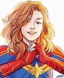 Pin by ዪጎፕልክፕል ฅ^•ﻌ•^ฅ on Marvel , | Marvel art, Captain marvel, Marvel ...