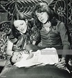 Portrait of British musician Mick Taylor and his wife, Rose Millar ...