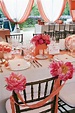 Decoración Boda Coral | Coral wedding themes, Coral wedding, Wedding chairs