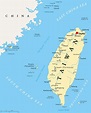 Taiwan Location On World Map - Map