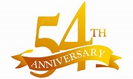 Aniversario De La Cinta De 54 Años PNG ,dibujos Aniversario, Cumpleaños ...