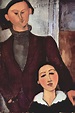 Amedeo Modigliani - Retrato de Jacques Lipchitz con su esposa ...