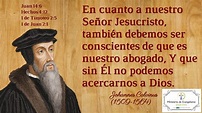 Juan Calvino frases. | Juan calvino, Palabras de sabiduria, Palabra de ...
