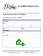 FREE 4+ Item Donation Forms in PDF