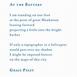 Poetry Path: Grace Paley - Poets House