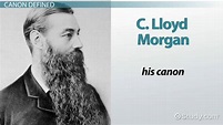 C. Lloyd Morgan's Canon: Facts, Misrepresentations & The Law of ...