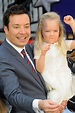 Jimmy Fallon Brings Cute Daughters to Ride Opening