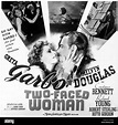 TWO-FACED WOMAN, 1941. /nPoster for the film 'Two-Faced Woman ...