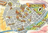 München Sehenswürdigkeiten Karte | Karte