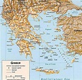 Mapas de Grecia - Guía Blog Grecia