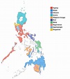 The language landscape of the Philippines in 4 maps | Philippine map ...