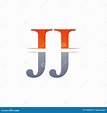JJ Letter Type Logo Design Vector Template. Abstract Letter JJ Logo ...