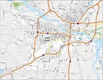 Map of Little Rock, Arkansas - GIS Geography