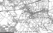 Historic Ordnance Survey Map of Christchurch, 1907