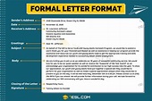 Formal Letter Format: Useful Example and Writing Tips