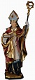 Heiliger Virgil Heiligenfigur Holz geschnitzt Schutzpatron Bischof von ...