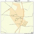 Trappe Maryland Street Map 2478575