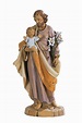 San José de Nazaret cm 31 (13 Inch) Estatua Fontanini en Plástico ...