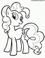 My Little Pony: Dibujos para colorear de Pinkie Pie de My Little Pony
