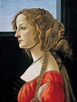 Portrait of Simonetta Vespucci (Portrait of a Young Woman), c.1480 ...