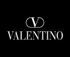 Valentino Brand Symbol White Logo Clothes Design Icon Abstract Vector ...