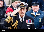 England, Ramsgate. Royal Navy Admiral of the Fleet, The Lord Boyce ...