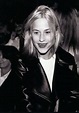 Young Patricia Arquette in a Leather Jacket