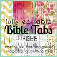 Printable Bible Tabs Free - Printable Blank World