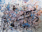Abstract Art Expressionism — Jackson Pollock - No. 21