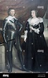 Frederick Henry, Prince of Orange, 1584 - 1647, with his wife Amalia of ...