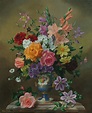 Albert Williams (1922-2010) Floral still-life painter | Tutt'Art ...