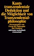 Kants transzendentale Deduktion und die Möglichkeit von ...