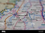 Map of clarksdale mississippi hi-res stock photography and images - Alamy