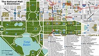 Washington Dc Tourist Map Printable