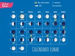 Fases lunares y el cuidado de tu cabello | Lunares, Cabello, Calendario ...
