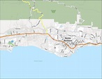 Santa Barbara California Map - GIS Geography