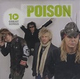 Poison 10 Great Songs US CD album (CDLP) (507896)