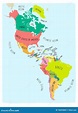 carte du continent americain» Info ≡ Voyage - Carte - Plan