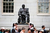 Iconic John Harvard Statue is the star of the Yard — Harvard Gazette