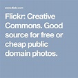 Flickr Commons Free