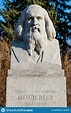 Statue of Dmitry Ivanovich Mendeleyev in Front of of the Moscow ...